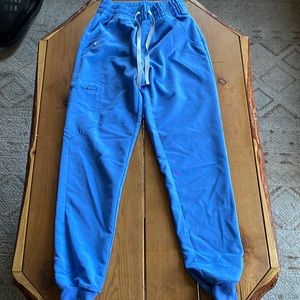 FIGS Ceil blue joggers